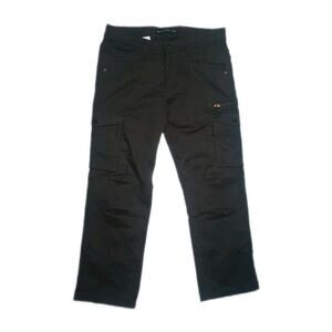 Jack & Jones 1975 Men's Olive Cargo Pants Size 36 Multi Pocket Straight Leg